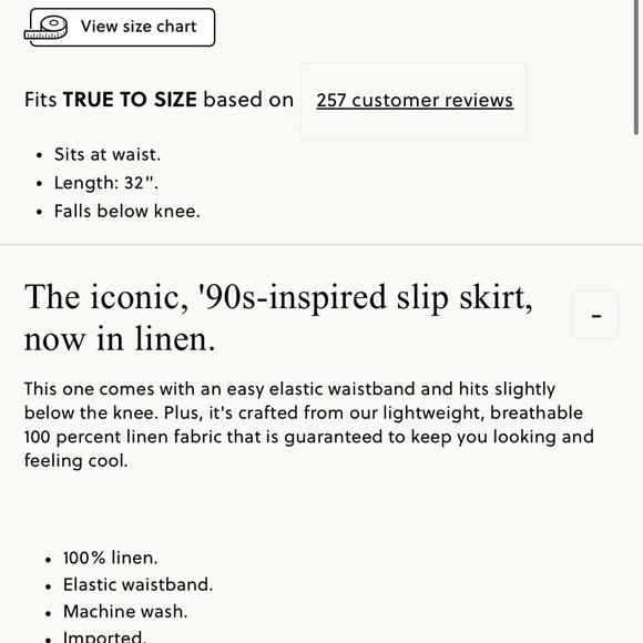 J. Crew Gwyneth slip skirt in striped linen - size M - NWT - Picture 4 of 4